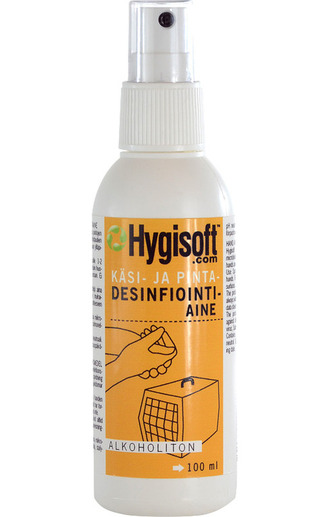 SoftCare Hygisoft Hand &amp; surface disinfectant 100 ml. Дезинфектор для рук.
