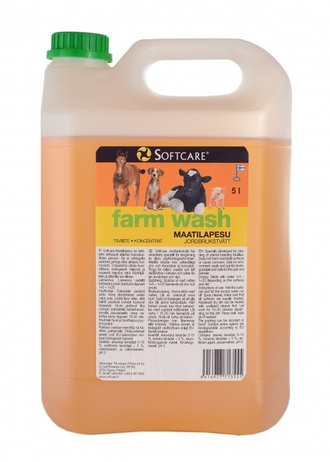 SoftCare Softcare Farm wash concentrated 5 L. Концентрат моющего средства для ферм, где содержат  животных 5л.